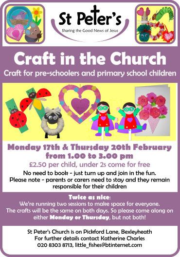 Craft in the Church February h